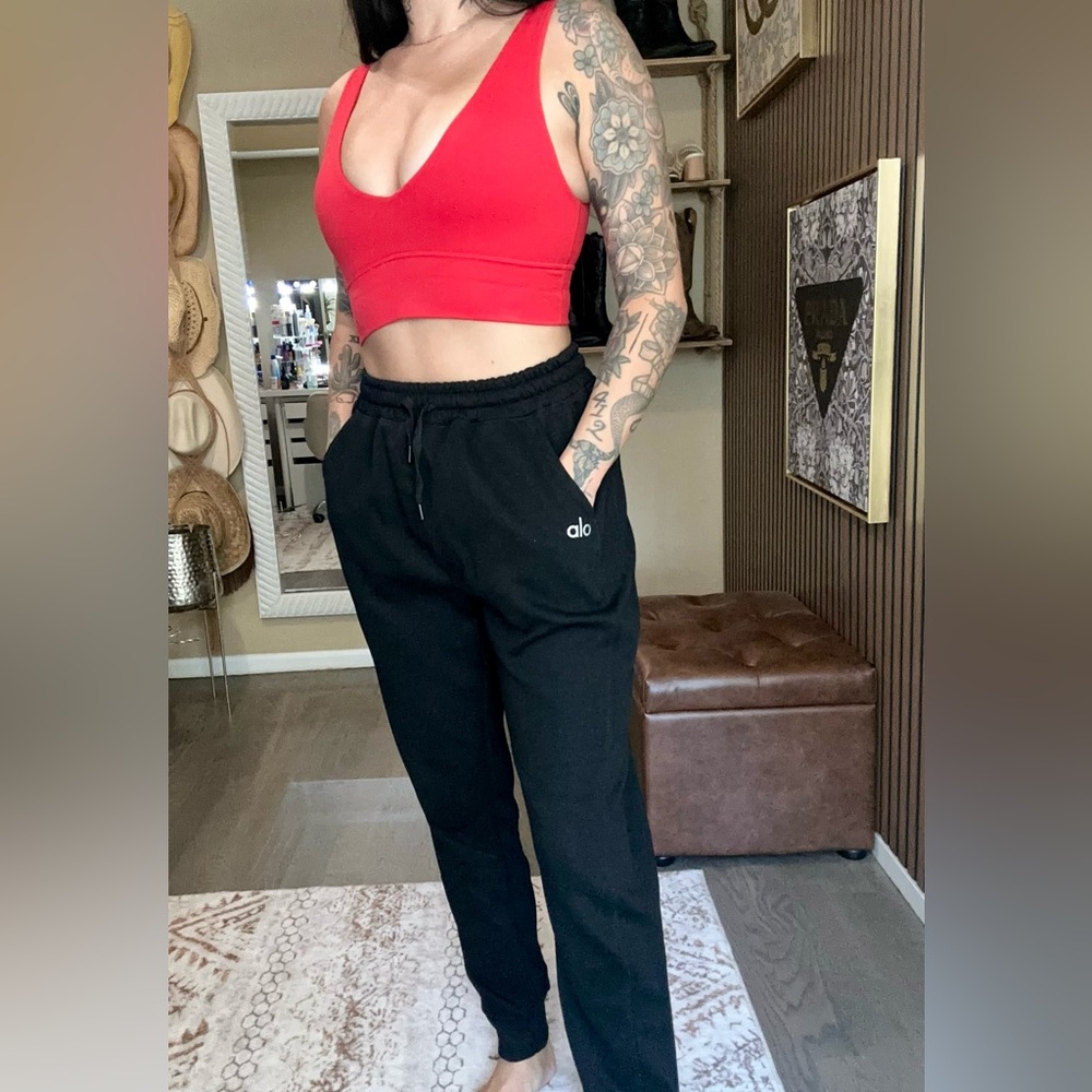 ALO Yoga Black Track Pants